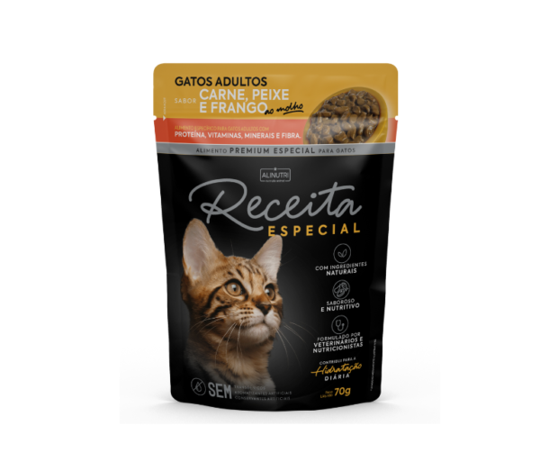 Sachê Úmido Receita Especial